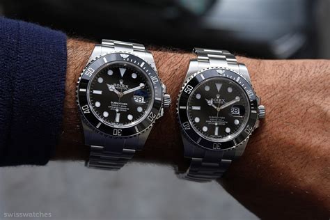 rolex 40 vs 41|Rolex submariner 41 vs 40mm.